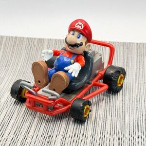 Vintage 1999 Toy Biz Nintendo Mario Kart 64 Figure Red Go-Kart Rare N64 Toy